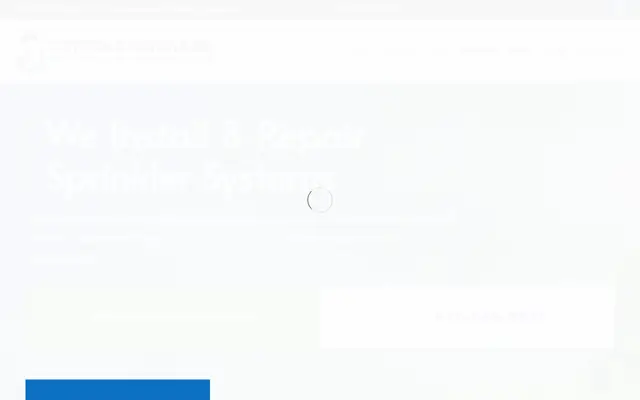 Screenshot of the Layton Sprinklers homepage as it appeared on 2026-08-30, captured at desktop width.